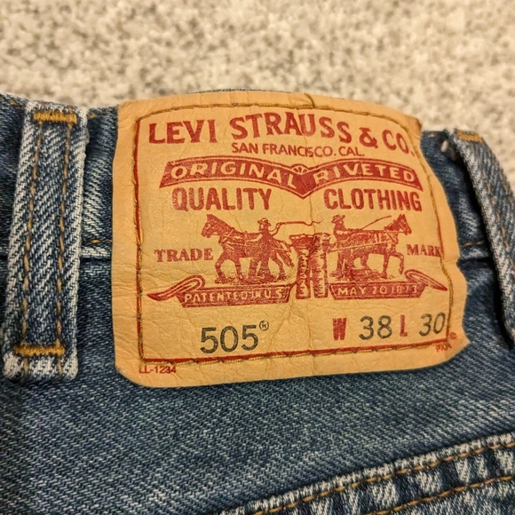 Levi's men 505 W38xL30 regular fit - Picture 4 of 8